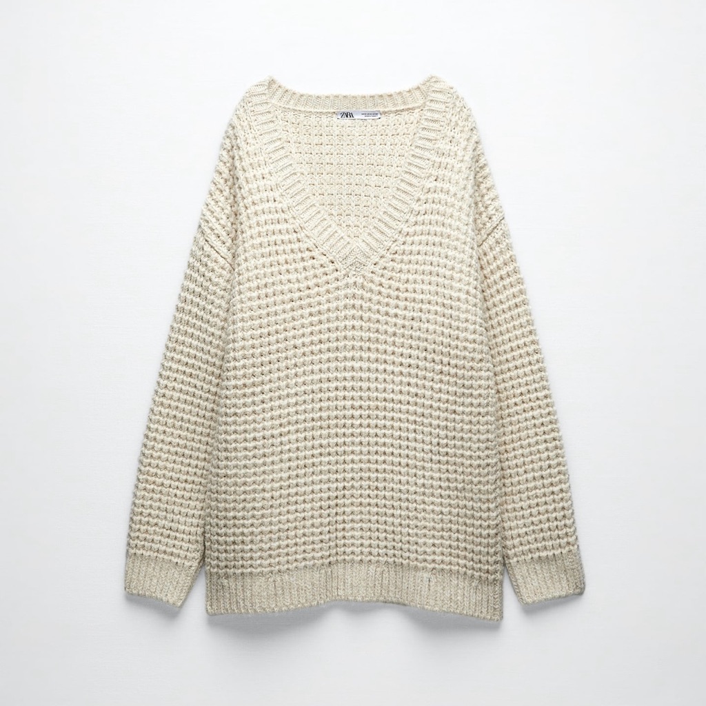 Zara Chunky Knit Sweater Size S